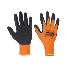  0108007999080 PALAWAN ORANGE kesztyű nylon/latex - 8 (CER) védőkesztyű