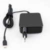  01FR024 5V-9V-12V-15V-18V-20V USB Type-C 65W tablet és laptop töltő (adapter) tápegység, fekete
