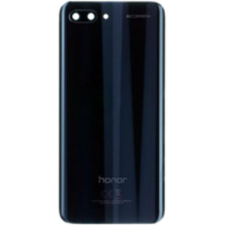  02351XPC Gyári akkufedél hátlap - burkolati elem Huawei Honor 10, fekete mobiltelefon, tablet alkatrész
