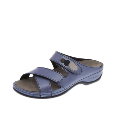  0Ft kiszállítás!   Berkemann Felia kék bőr papucs 36-41 gyógypapucs