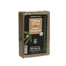 100% 100% olivaszappan vanília-avokádó szappan