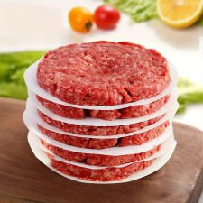  100 darab nem tapadó pergamen papír kör hamburger pogácsához papírárú, csomagoló és tárolóeszköz