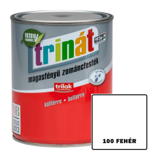 100 FEHÉR - TRINÁT MAGASFÉNYŰ ZOMÁNCFESTÉK - 2,5 L zománcfesték