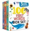 100 First Words Box Set: 3 Word Books That Stimulate Language (Us Edition) – Annie Sechao