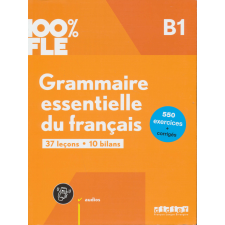 100% FLE - Grammaire essentielle du français B1- livre + didierfle.app nyelvkönyv, szótár