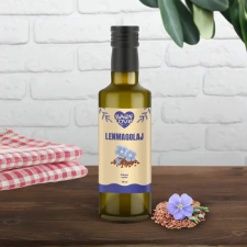  100% Lenmagolaj kutyáknak, hidegen sajtolt, 100ml - BARF LOVE vitamin, táplálékkiegészítő kutyáknak