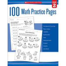  100 Math Practice Pages, Grade 2 – Scholastic Teaching Resources idegen nyelvű könyv