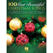  100 Most Beautiful Christmas Songs – Hal Leonard Corp idegen nyelvű könyv