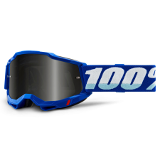 100% Motocross szemüveg 100% ACCURI 2 kék (füstplexi) motoros szemüveg