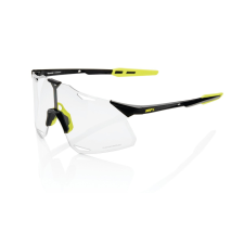 100% Napszemüveg 100% HYPERCRAFT Gloss Black fekete-sárga (fotokromatikus lencsével) napszemüveg