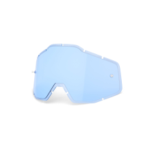100% Plexi 100%-ban befecskendezett Racecraft/Accuri/Strata Blue (ködmentes) motoros szemüveg