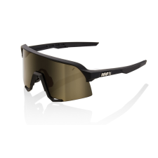 100% S3 Soft Tact Black fekete napszemüveg (arany üveg) motoros szemüveg