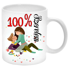  100% szerelem... Bögre (feliratozható) bögrék, csészék