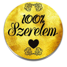  100% Szerelem kitűző kitűző