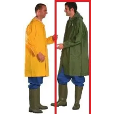  100CM PVC KÖPENY-ZÖLD (L)