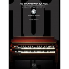  101 Hammond B3 Tips – Brian Charette idegen nyelvű könyv