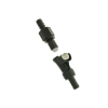 101 Octane 8 mm-es üzemanyagcső-csatlakozó, fekete 101 Octane Motor alkatrészek Üzemanyagcsapok, csövek