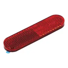 101 Octane Öntapadós piros fényvisszaverő prizma 95x25mm egyéb motorkerékpár alkatrész