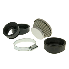 101 Octane Power Shorty 44-58mm króm légszűrő motorkerékpár szűrő