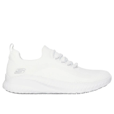  108145EC_WHT35 Skechers Squad Chaos SR fűző nélküli munkacipő OB SR