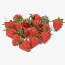  10 db Dekorációs mű szamóca, földieper sütés és főzés