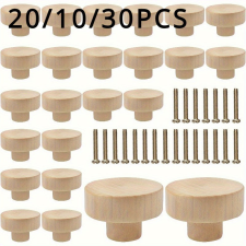  10db Masszív Fa Fogantyú bútor