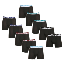 10PACK Férfi boxeralsó Gianvaglia fekete (GVG-5012) M férfi alsó