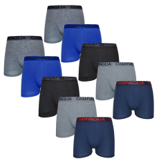  10PACK Férfi boxeralsó Gianvaglia többszínű (023) M