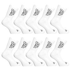  10PACK zokni Styx magas fehér (10HV1061) M