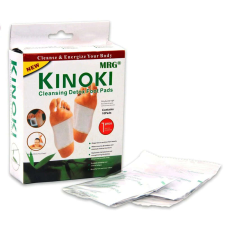 10x Kinoki MRG M943 méregtelenítő tapasz készlet lábakhoz gyógyhatású készítmény