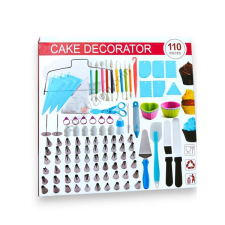  110 részes tortadíszítő készlet sütés és főzés