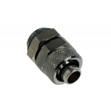  11 / 8mm (8x1,5mm) szorítógyűrűs fitting G1 / 4 - fekete nikkel /62112/ hűtés