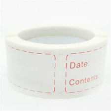  125 lapos, levehető fagyasztócímkék, konyhai élelmiszer-tároló matricák edényekhez és fedőkhöz konyhai eszköz