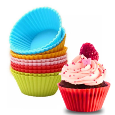12 darabos szilikon forma – Muffin sütés és főzés