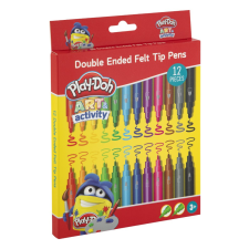  12 db kétvégű filctoll Play-Doh filctoll, marker