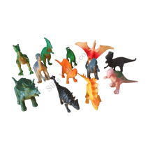  12 db műanyag dinoszaurusz szülinapi tortadísz sütés és főzés