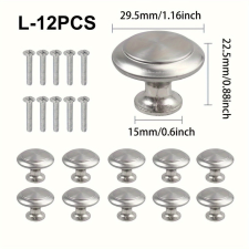  12 db szekrény nyitó fogantyú bútor