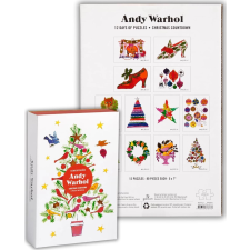 12 napos karácsony puzzle Andy Warhol dizájnnal puzzle, kirakós