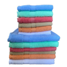  12 részes színes törölköző szett - MS-572 lakástextília