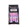  12 természetes megjelenésű műköröm készlet, Magic Fingertips, 02