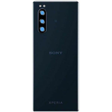 1319-9509 Gyári Sony Xperia 5 Kék akkufedél, hátlap mobiltelefon, tablet alkatrész