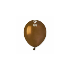 13 cm-es barna gumi léggömb - 100 db / csomag party kellék
