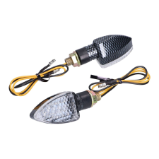 15158 Index / irányjelző szett M8 menetes LED fekete Boost I motorkerékpár irányjelző