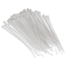 15158 Kábelkötegelő 140x3,6mm átlátszó - 100 db egyéb motorkerékpár alkatrész