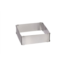  15-27 cm között állítható szögletes tortakeret sütés és főzés