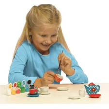 15 db-os 2in1 kifesthető porcelán teás készlet gyerekeknek - kreatív játék és babakonyha felszerelés kreatív és készségfejlesztő