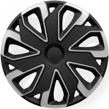  15" DÍSZTÁRCSA Ultimo Silver Black 4db-os garnitúra dísztárcsa