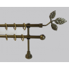  16 mm Ø Tata karnis szett, 2 soros, bronz, nyitott tartóval (240 cm)