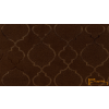  (17 szín) San Marino klasszikus mintás dekor függöny R-300 cm(304)-Csokoládé