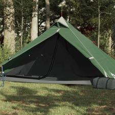  185T Taffeta 1 személyes zöld kempingsátor 255x153x130 cm sátor